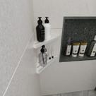 Kit 2 Porta Shampoo Sabonete Suporte Canto Parede Banheiro Kit 2 Porta Shampoo Sabonete Suporte Canto Parede Banheiro