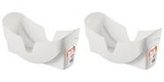 Kit 2 Porta Tampas Sanremo Plástico Organizador de Tampas