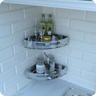 Kit 2 Porta Temperos e Condimentos de Parede Inox Multiuso