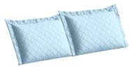 Kit 2 Porta Travesseiros Matelado Microfibra Capa