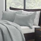 Kit 2 Porta Travesseiros Percal Matelado 150 Fios Pastilhas Matelasse 70x50cm com Abas Americanas