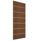 Kit 2 Portas De Madeira Frisada U.v 210cm X 80cm - R50vl Imbuia Kit 2 Portas De Madeira Frisada U.v 210cm X 80cm - R50vl Imbuia