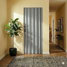 Kit 2 Portas Sanfonada de Pvc 210cm X 80cm Belplast