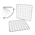 Kit 2 Portinha Tela 40x40 Cm Preto