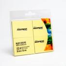 Kit 2 Post-it 38x50 Amarelo C/4 Maxprint Kit 2 Post-it 38x50 Amarelo C/4 Maxprint