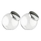 Kit 2 Pote Baleiro Grande 2,5l Tampa de Rosca Premium