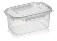 KIT 2 Pote C/ Travas Pode Ir Ao Freezer E Microondas 460ml