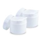 Kit 2 Pote Creme Cosmético Gel Unha Tampa Vedação Colher 30g
