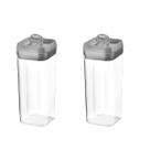 Kit 2 Pote Hermético De Alimentos Multiuso c/ Trava 1,5L