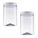 Kit 2 Pote Plástico Bandeirante Cristal Mantimento 1,5 Litro Kit 2 Pote Plástico Bandeirante Cristal Mantimento 1,5 Litro
