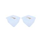Kit 2 Pote Plástico Japão Escorredor Queijo Tofu 1,1 L
