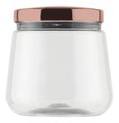 kit 2 pote Plástico Tampa Rose 1,2l Bolachas Biscoito kit 2 pote Plástico Tampa Rose 1,2l Bolachas Biscoito
