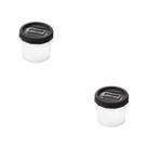 Kit 2 Pote Redondo Para Alimentos Com Tampa Rosca 720 ML