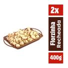 Kit 2 Potes Biscoito Amanteigado Florzinha Recheada 400g