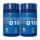 Kit 2 Potes Coenzima Q10 Suplemento Alimentar Natural Pura 120 Cápsulas Ubiquinona Vitamina COQ-10 Natunéctar