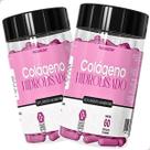 Kit 2 Potes Colágeno Hidrolisado Tipo 1 Suplemento Natural Vitamina 100% Em Pó Puro Natunectar 120 Capsulas Renova Zero Lactose Protein