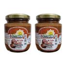Kit 2 Potes de Doce de leite com Café Cremoso Diet Sem Açúcar 280g Fazenda Sonnenhof Pastoso MG