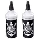 Kit 2 Potes de Garrafas 600ml Camisinha Corinthians Timão