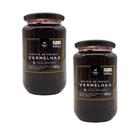 Kit 2 Potes de Vidro Geleia Italiana de Frutas Vermelhas Members Mark 680g Tamanho Família
