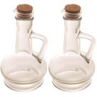 Kit 2 Potes de Vidro Tampa Rolha 230ml para Azeite e Vinagre Lyor Porta Condimentos Kit 2 Potes de Vidro Tampa Rolha 230ml para Azeite e Vinagre Lyor Porta Condimentos