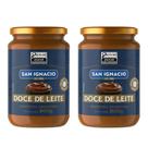 Kit 2 Potes Doce de Leite Argentino San Ignacio 800g Cremoso Gourmet em Vidro