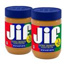 Kit 2 Potes Manteiga Americana de Amendoim Jif 454g Extra Crocante Original Importada Premium