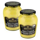 Kit 2 Potes Mostarda Maille Dijon 865g Original Francesa comSabor Intenso Tamanho Família