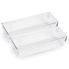 Kit 2 Potes Organizadores Multiuso Modular Retangulares
