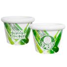 Kit 2 Potes para Cerveja Palmeiras Balde 5.3L Boteco e Barzinho Kit 2 Potes para Cerveja Palmeiras Balde 5.3L Boteco e Barzinho