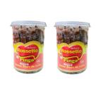 Kit 2 Potes Pingo De Leite Rosseto C/ 100 Unidades total