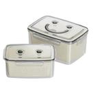 Kit 2 Potes Porta Alimentos Escorredor 800ml E 1500ml