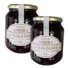 Kit 2 Potes Vidro Geleia de Amora La Vieja Fábrica 800g Espanhola com Sabor Autêntico Kit 2 Potes Vidro Geleia de Amora La Vieja Fábrica 800g Espanhola com Sabor Autêntico