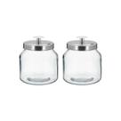Kit 2 Potes Vidro Porta Mantimentos 2L Home&Co
