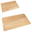 Kit 2 Prancha com canaleta 40x25Cm 50x30Cm de pau madeira