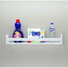kit 2 Prateleira MDF U Lavanderia organizador com Apoio 60cm