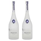KIT 2 Pravda Vodka 1.750L