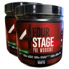 Kit 2 Pré-Treino Academia Suplemento Pré Workout Limão 300g