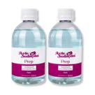 Kit 2 Prep Refil 500ml Limpeza Instrumento Mãos Arte Sedução Manicure Nail Art Nail Designer Unha de Gel Higienização Higiene Utensílio Instrumento