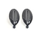 kit 2 Presilhas de cabelo estilo banana feminina com pente