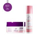 Kit 2 Progressiva Mirabilis 300ml + 2 Máscara Essentialis Reconstrução 250g