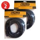 Kit 2 Protetor Cabos Espiral 14mm X 2 Metros Preto Beltools Kit 2 Protetor Cabos Espiral 14mm X 2 Metros Preto Beltools