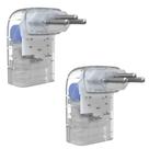 Kit 2 Protetor Contra Surtos 3 Pinos 10a Transp - Clamper