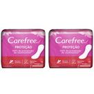 Kit 2 Protetor Diário Carefree Proteção com Perfume c/ 15 unidades
