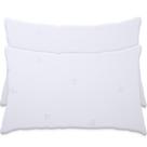 Kit 2 Protetor Impermeável de Travesseiro 100% Silencioso de Malha Premium 50x70cm - BF Colchões