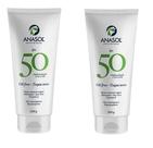 Kit 2 Protetor Solar Dupla Proteção 50 Fps 200g - Anasol