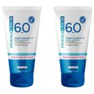 Kit 2 Protetor Solar Facial FPS 60 UVA+UVB Dermachem 40g