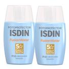 Kit 2 Protetor Solar Facial Isdin Fusion Water Oil Control FPS 60 com 30ml