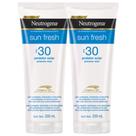 Kit 2 Protetor Solar Neutrogena Sun Fresh Corpo FPS 30 200ml