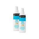 Kit 2 Protetor Solar Neutrogena Sun Fresh Light Spray FPS 50 180ml