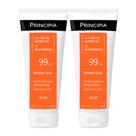 Kit 2 Protetor Solar Principia FPS 99 Toque Fluido e Toque Seco PS 03 com 200ml